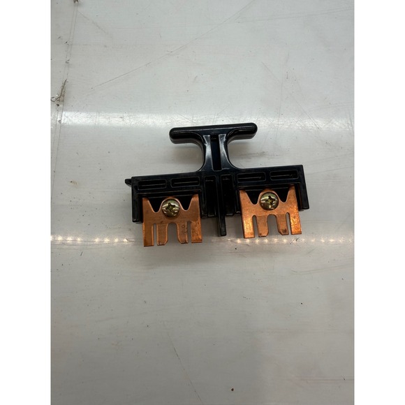 Unbranded Other - Electrical Pullout Fuse Block Disconnect T-Handle Black with Copper Contacts
